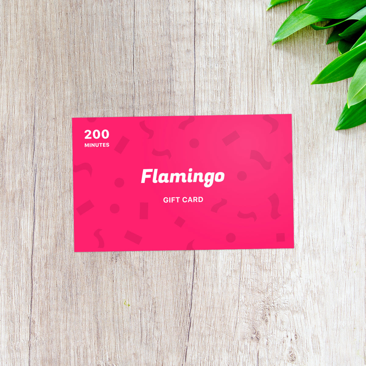 200 Minute Gift Card Flamingo Scooters