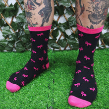 Load image into Gallery viewer, Flamingo Socks