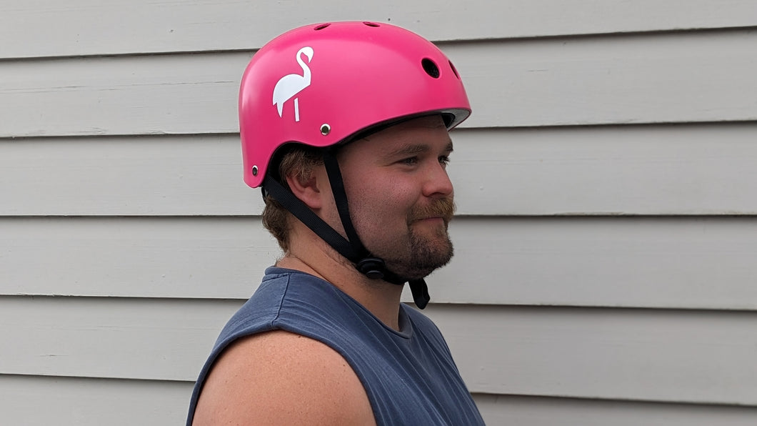 Flamingo Helmet